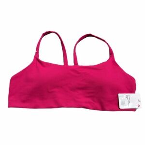 Lululemon Wunder Train Strappy Racer Bra *A/B Cup (Passionate) Size 12